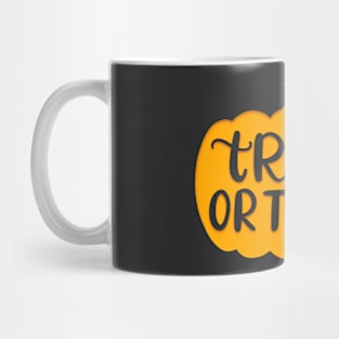 Pumpkin Trick or treat Halloween Mug